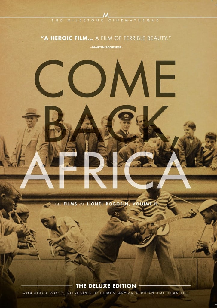 Copie a fișierului Come back Africa poster